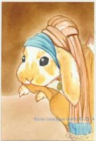 Bunny with a Pearl Earring